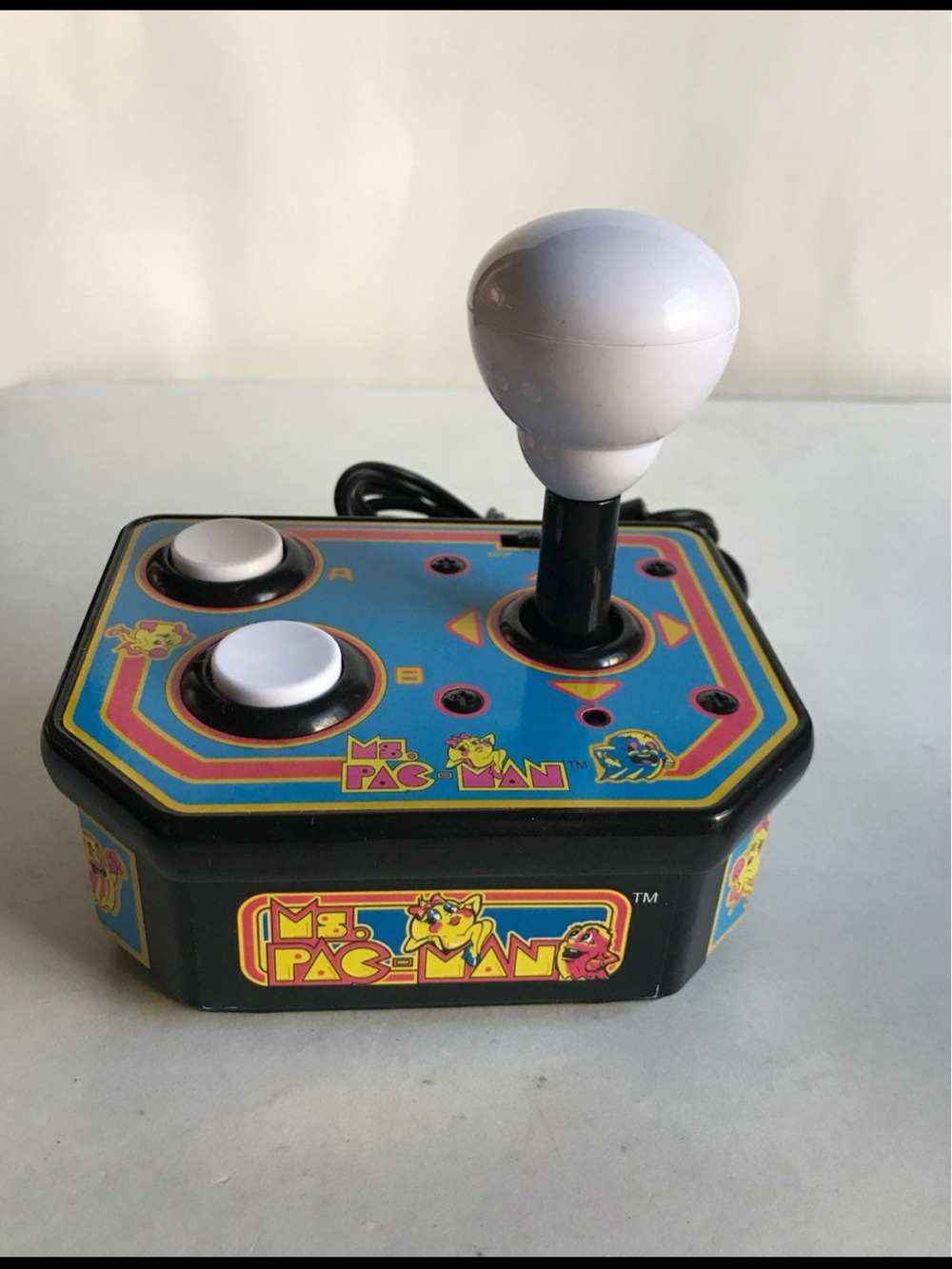 Vintage 1993 Ms Pac-Man TV Plug & Play